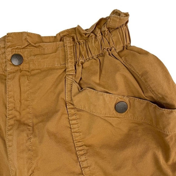 Madewell High Waisted Paperbag Utility Shorts Small - Picture 6 of 15